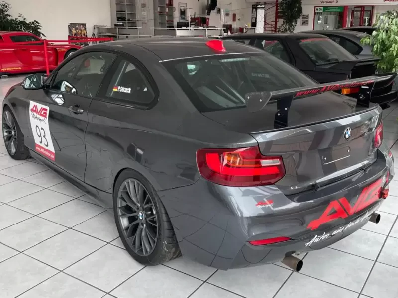 BMW M235i Racing Cup conversion with DMSB vehicle pass and possible road registration