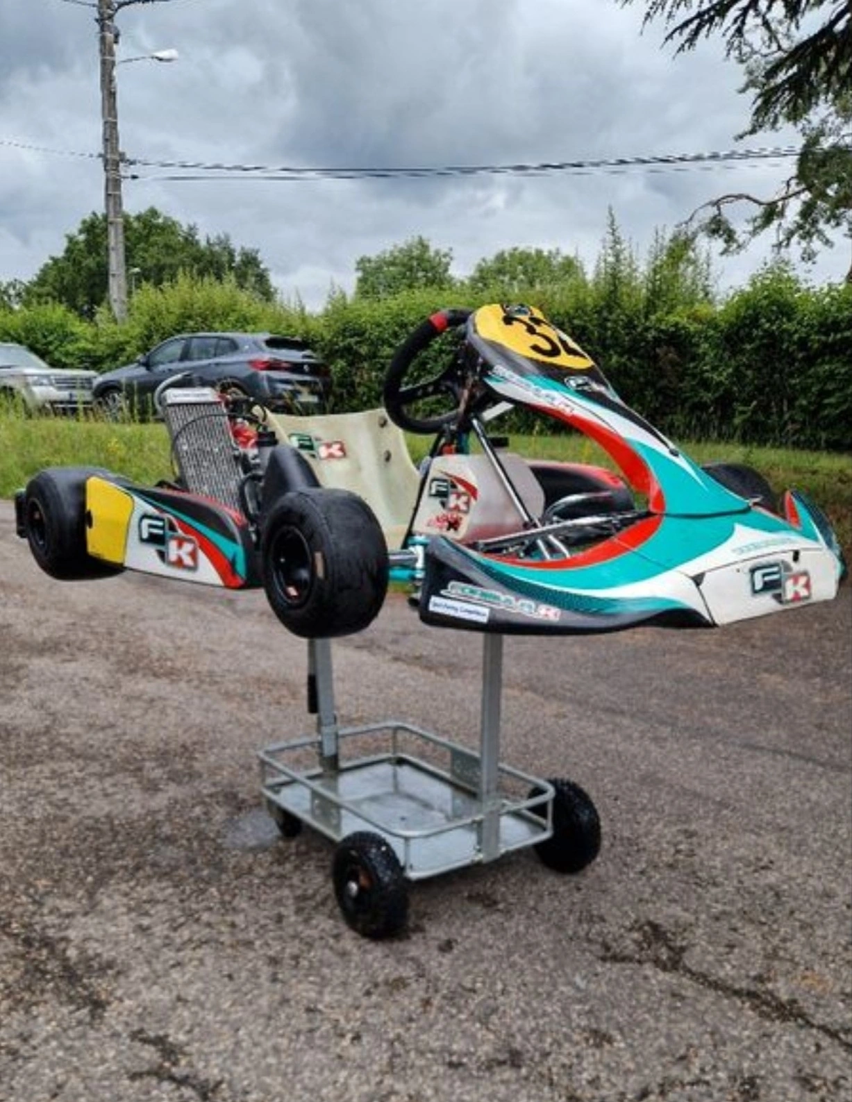 Rotax 125 - Formula k chassis – photo 4