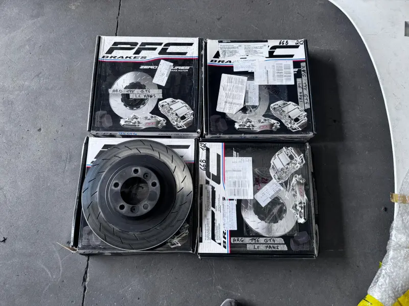 Disques de frein acier PFC Porsche Cayman GT4 RS