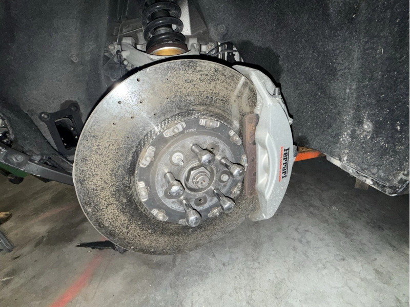 Disques de frein Ferrari FF, 40 000 km