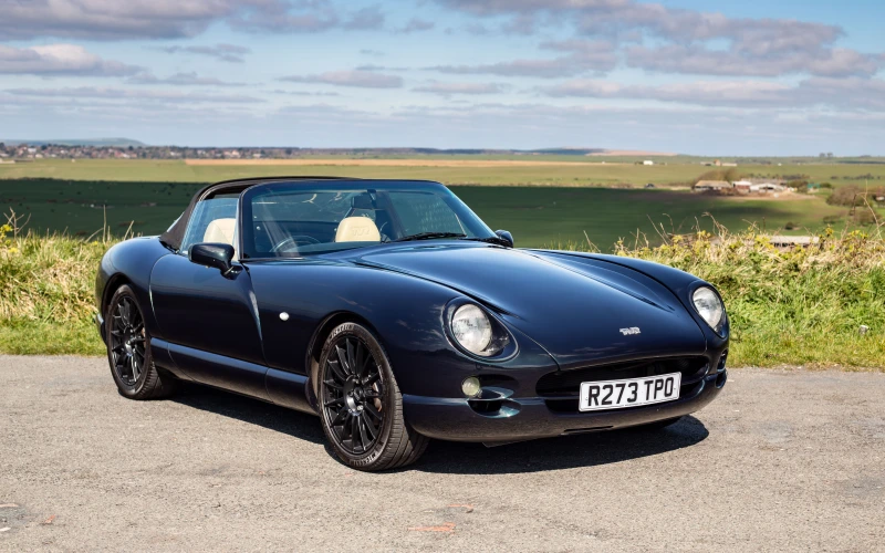 1998 TVR Chimaera 500, PAS, Moteur refait, échappement ACT & plus