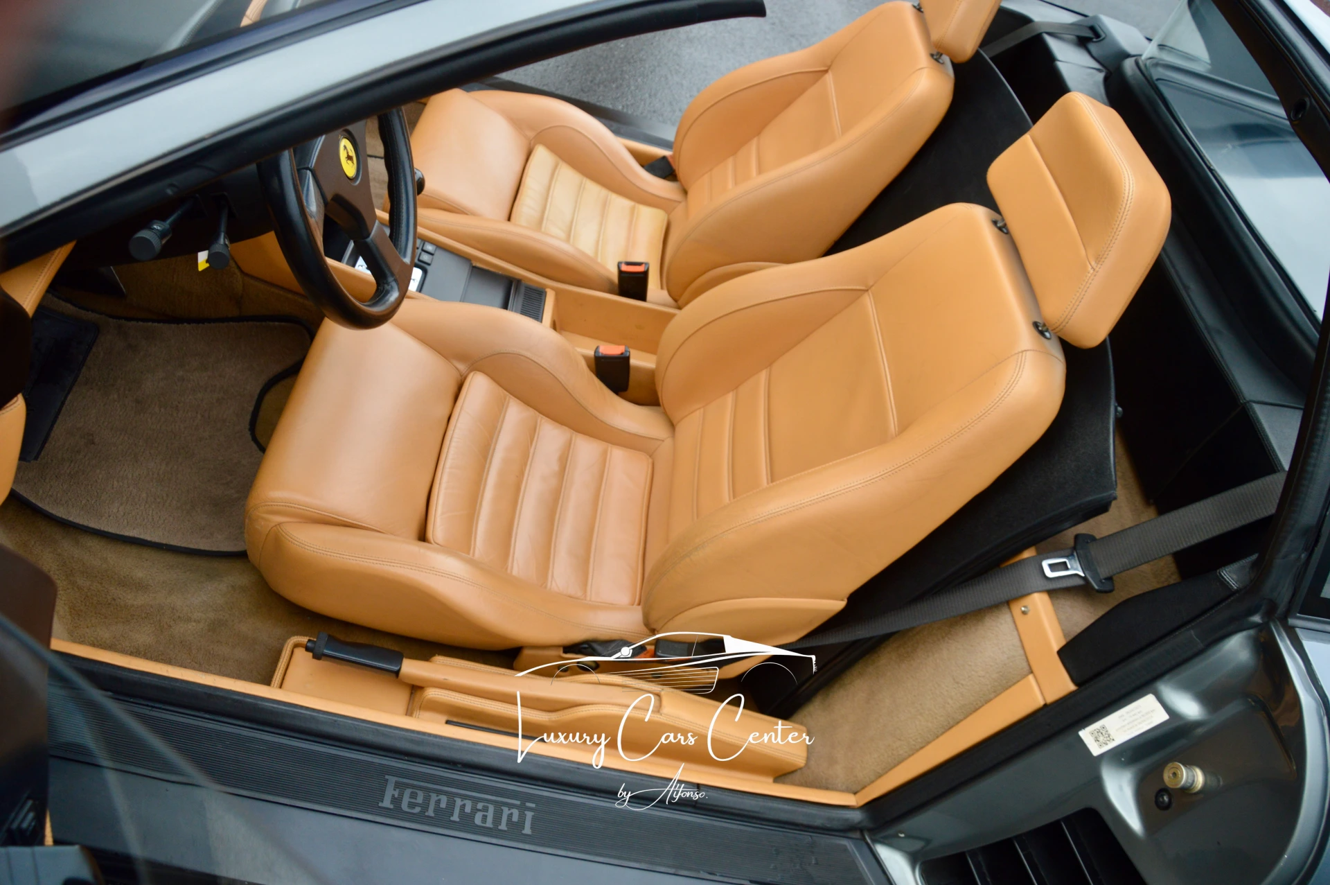 Ferrari 348 TS – 1991 | Grigio Metallizzato / Cuir Beige – photo 4