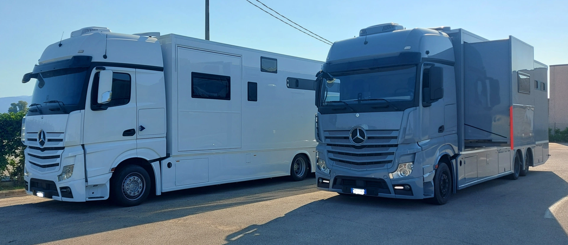 Transport de voitures/motos avec salle de séjour complète en option nouvel équipement – photo 1