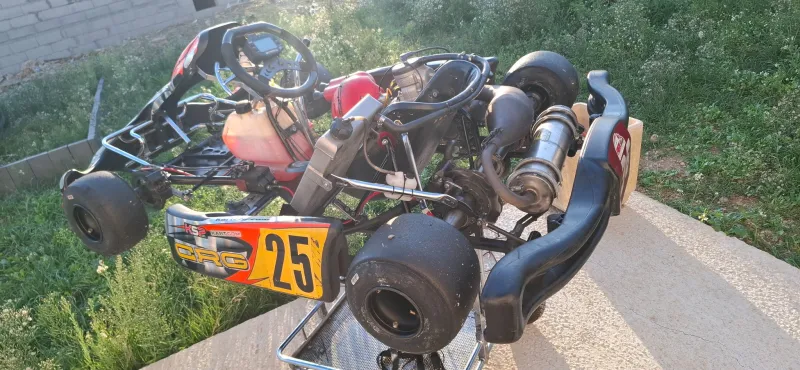 2008 CRG KZ Kart – 2008 Maxter MXO Engine