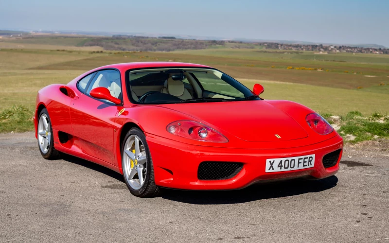 2001 Ferrari 360 Modena F1 27k, Belts done.
