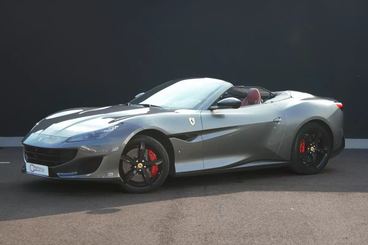 Ferrari Portofino V8 3.9 T 600Ch GRIGIO SILV. LEATHER CARTIER DISPLAY JBL - Lease 1450/Month (VAT REC.)