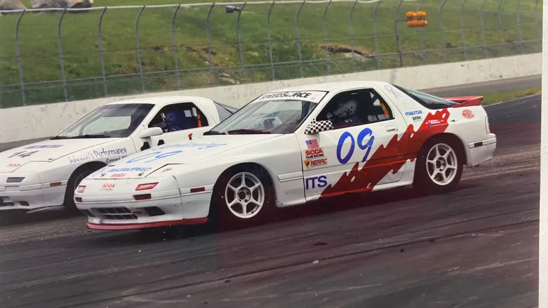 Mazda RX-7 de 1986 construite par Speedsource, catégorie ITS