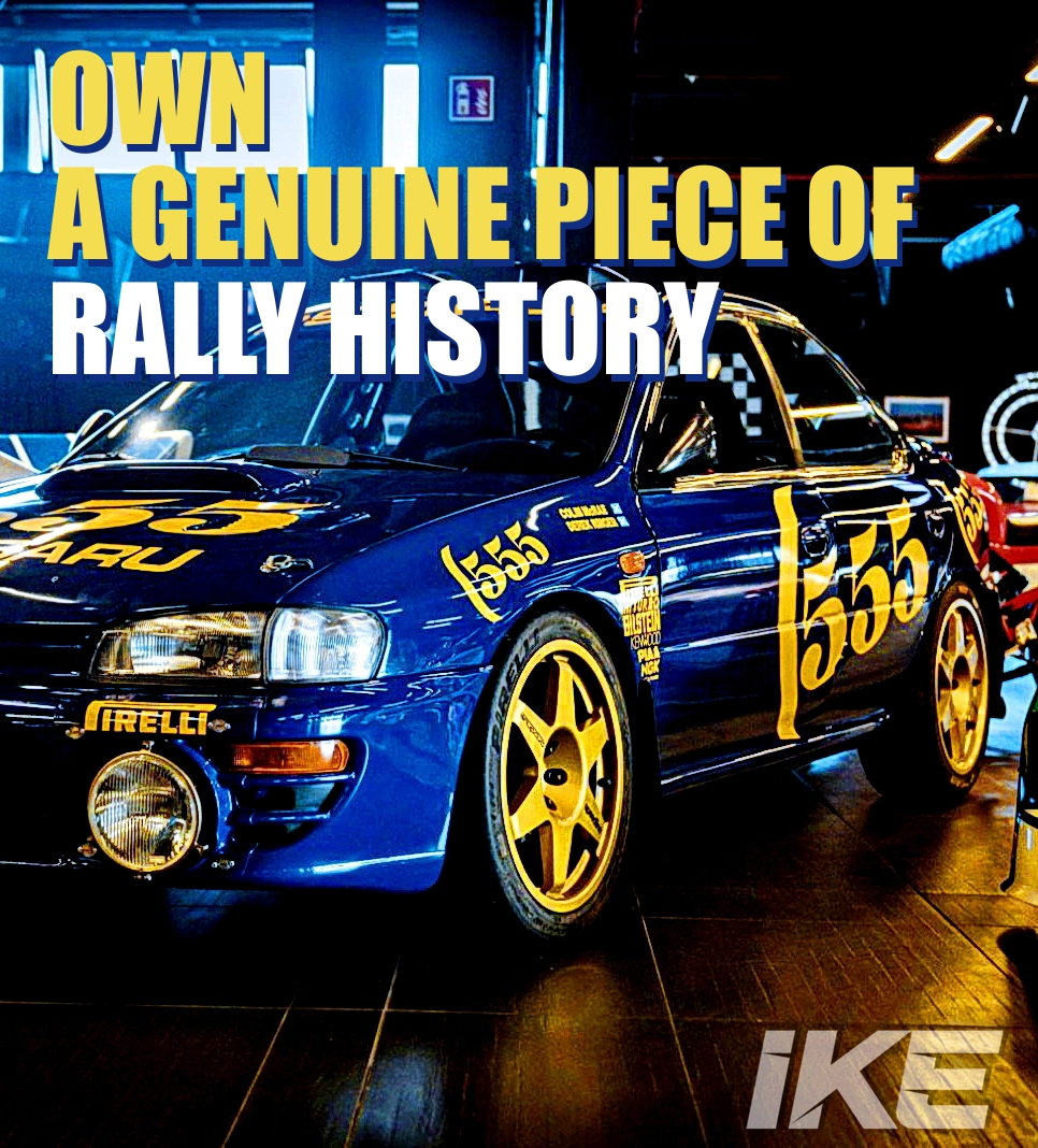 Subaru Impreza 555 Prodrive Factory car - Plaque d'origine M528UWL – photo 2
