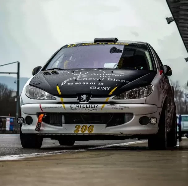 206 f2014 avec vraie caisse Peugeot sport numérotée