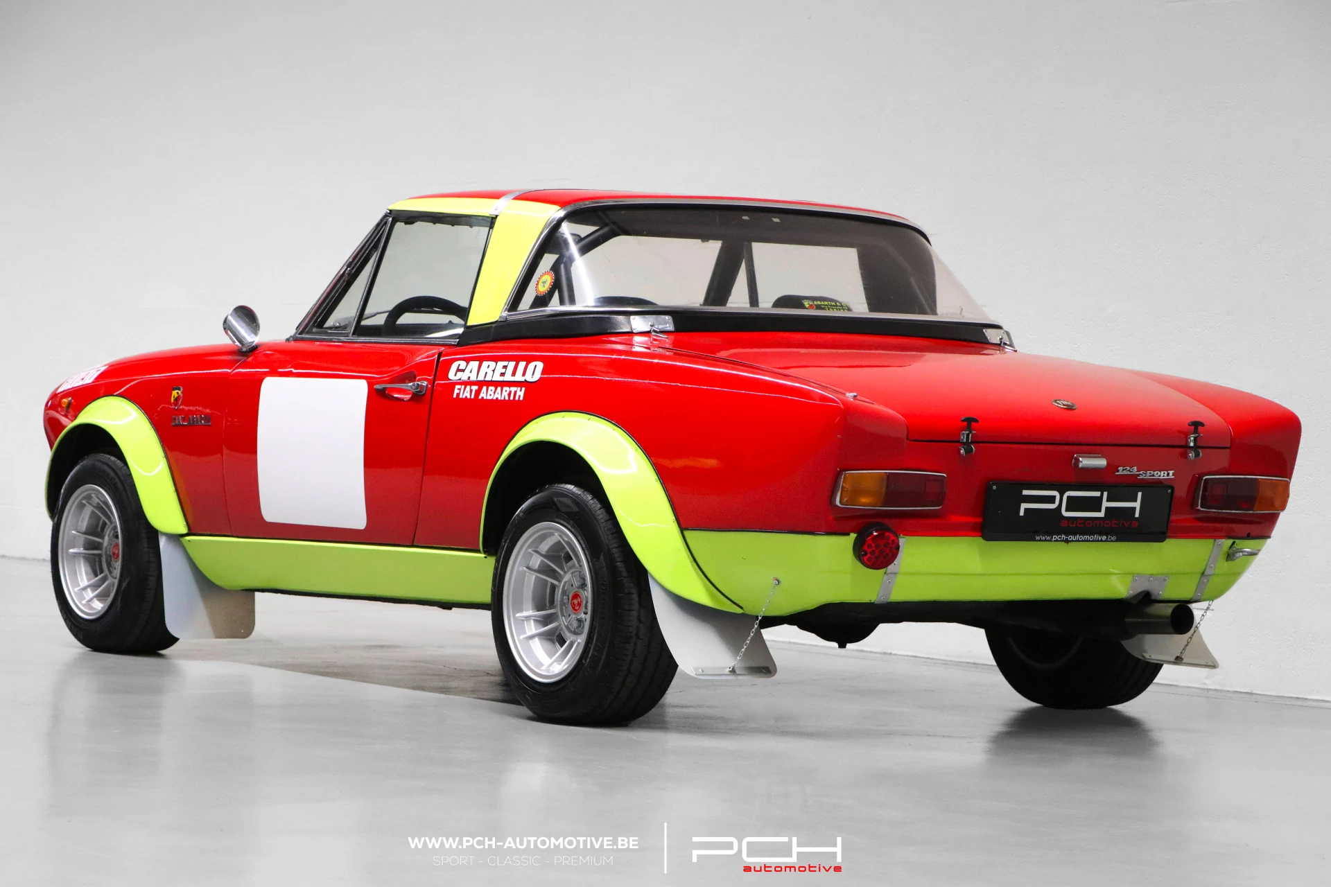 FIAT 124 Sport Spider BS1 1600 Rally + Hard-Top