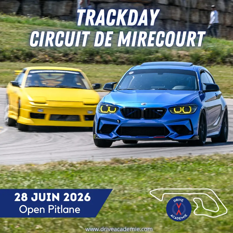 Trackday open pitlane - 28 juin - circuit de Mirecourt