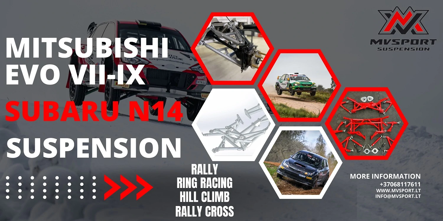 MV Sport Double Wishbone Suspension