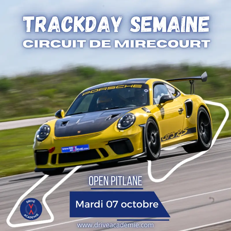 Trackday 07 octobre - Open pitlane - Circuit de Mirecourt