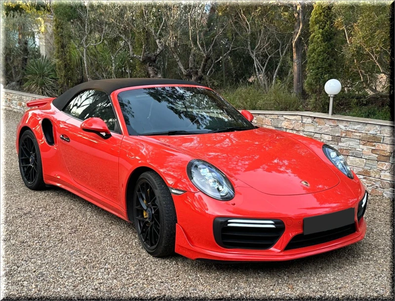 Stunning and Rare PORSCHE 991 Turbo S Cabriolet – 2018 – 580 cv & 36Mkms