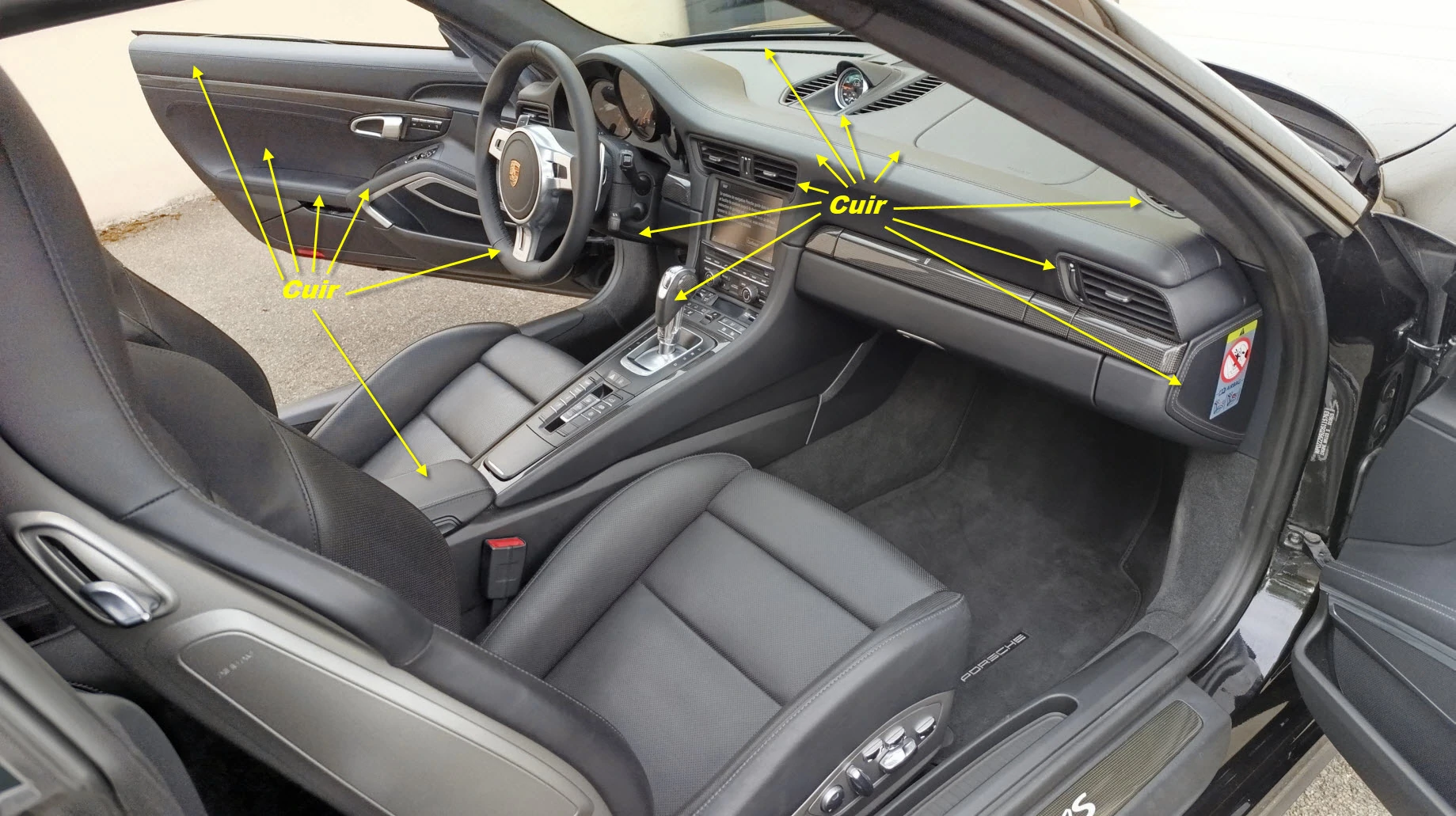 Exceptionnelle & Rare PORSCHE 991 4S Phase I avec le X51 et plus de 63000 € d'options