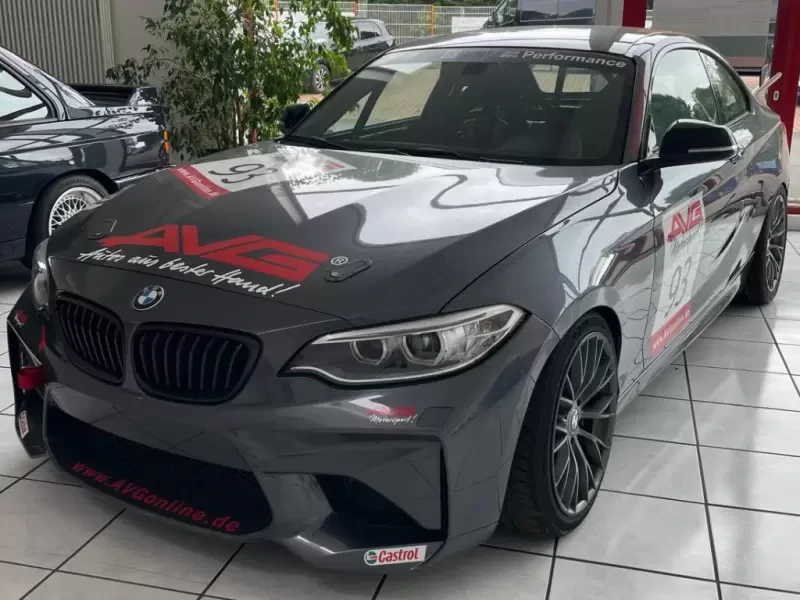 BMW M235i Racing Cup conversion with DMSB vehicle pass and possible road registration