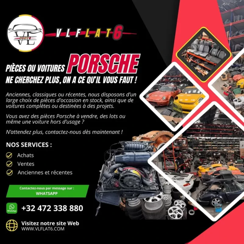 Parts Porsche® 991 GT3 CUP Mk1 & Mk2 - Large stock available!