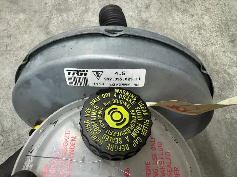 Porsche brake master cylinder, part number 997 355 025 11
