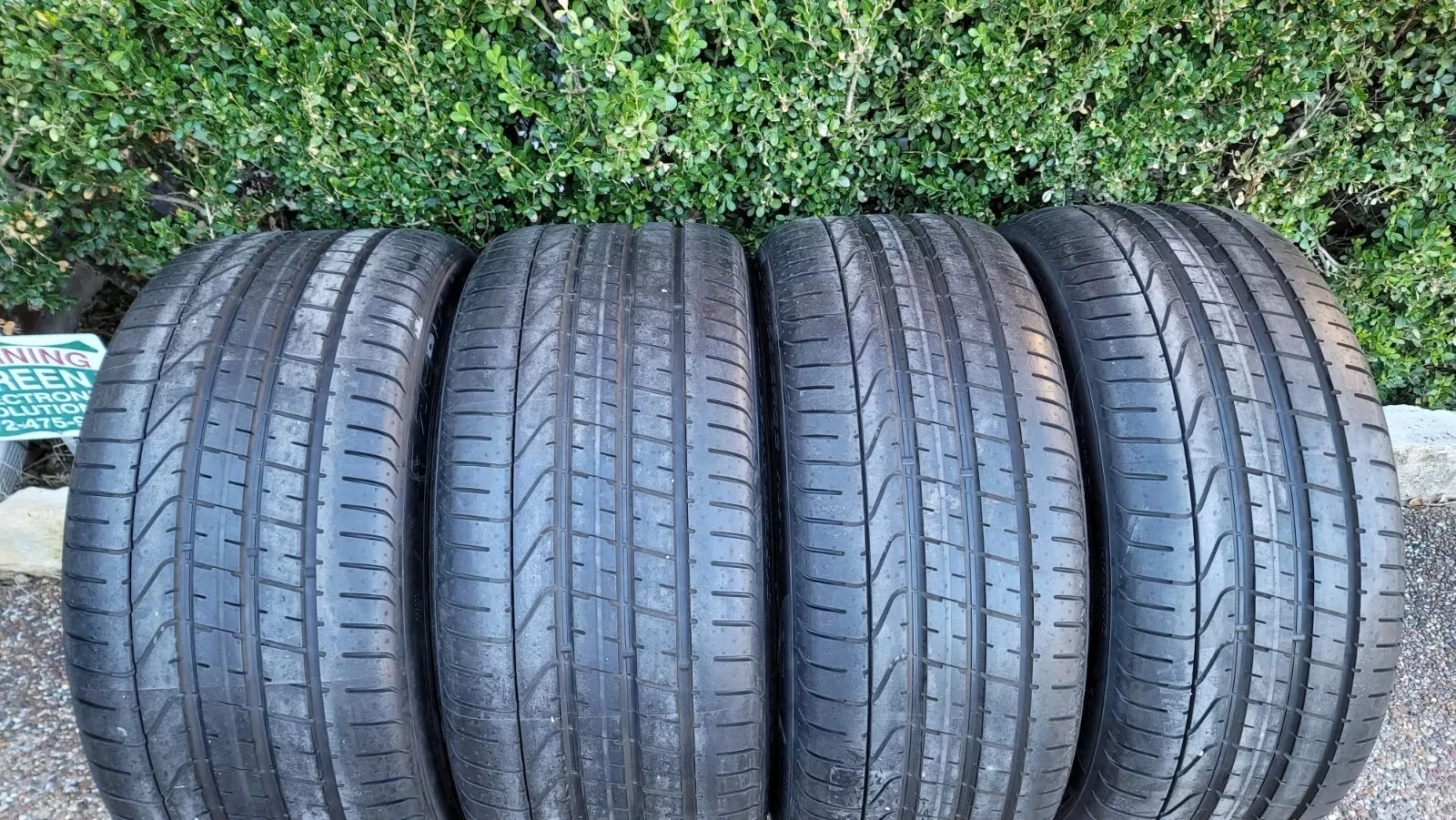PORSCHE 9YO CAYENNE COUPE GT OEM 22" COMPETITION WHEELS/TIRE
