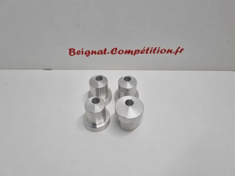 Aluminium rear axle bushing for 106 / Saxo / offset axle +9mm