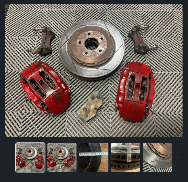 Kit de freins surdimensionnés Stoptech complet pour Nissan 350Z.