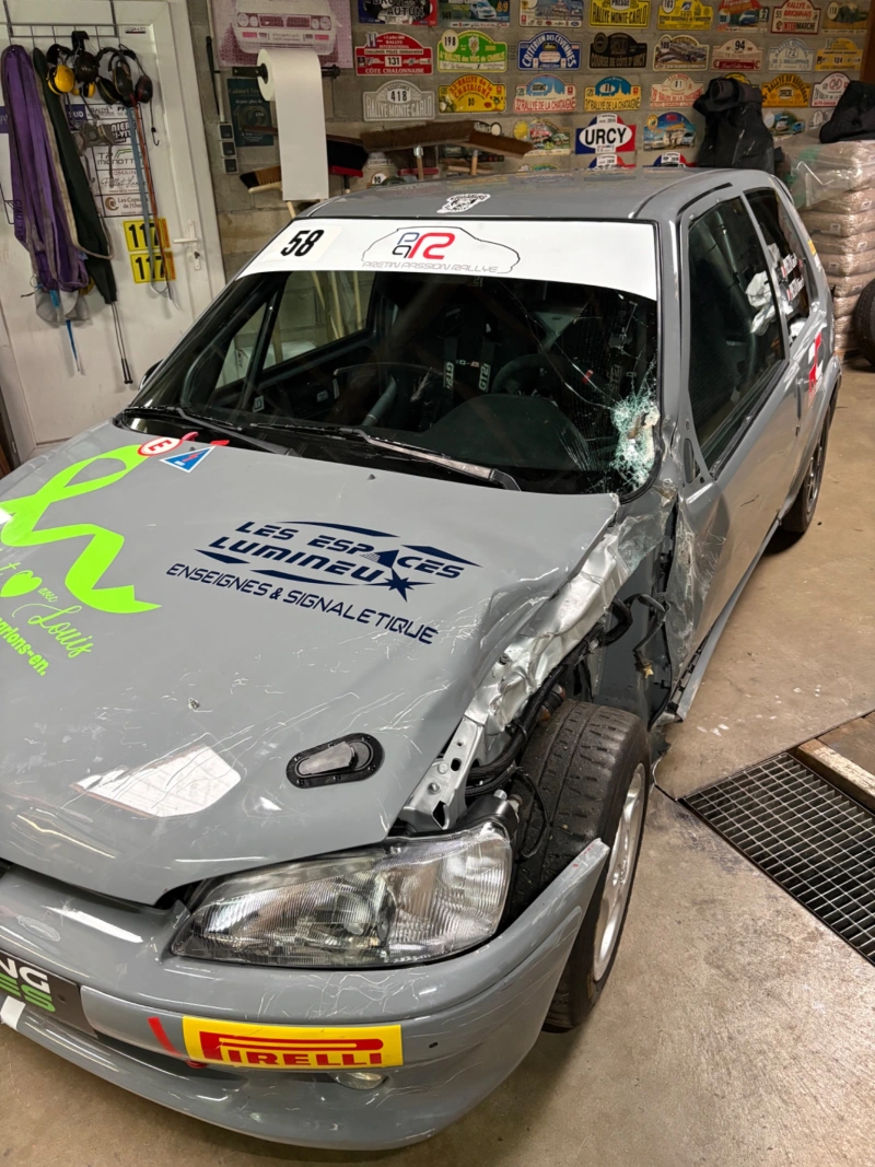106 top N2 accidentée