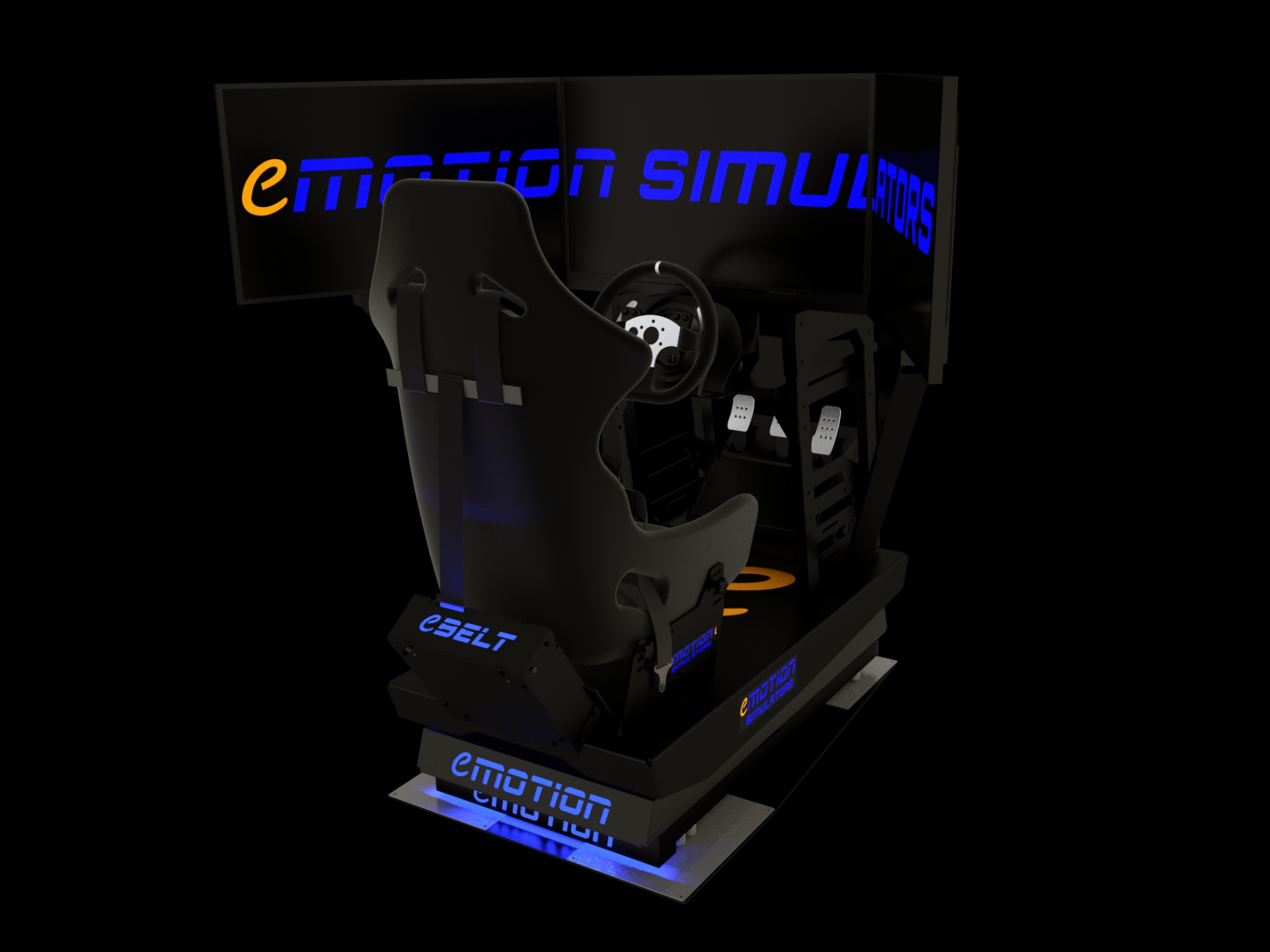 Simulateurs eMotion Plate-forme de mouvement 6 DOF – photo 1