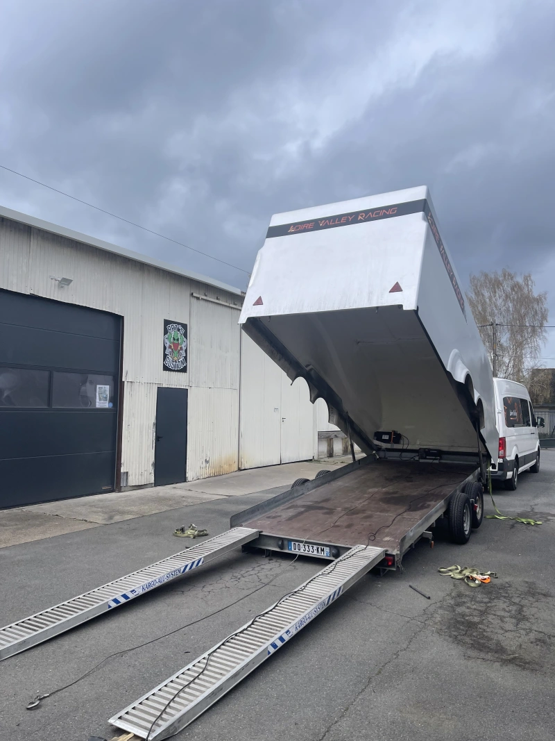 BLS XL closed trailer - 2500 kg - hydraulic tipping - €11,200 excluding VAT (recoverable VAT)