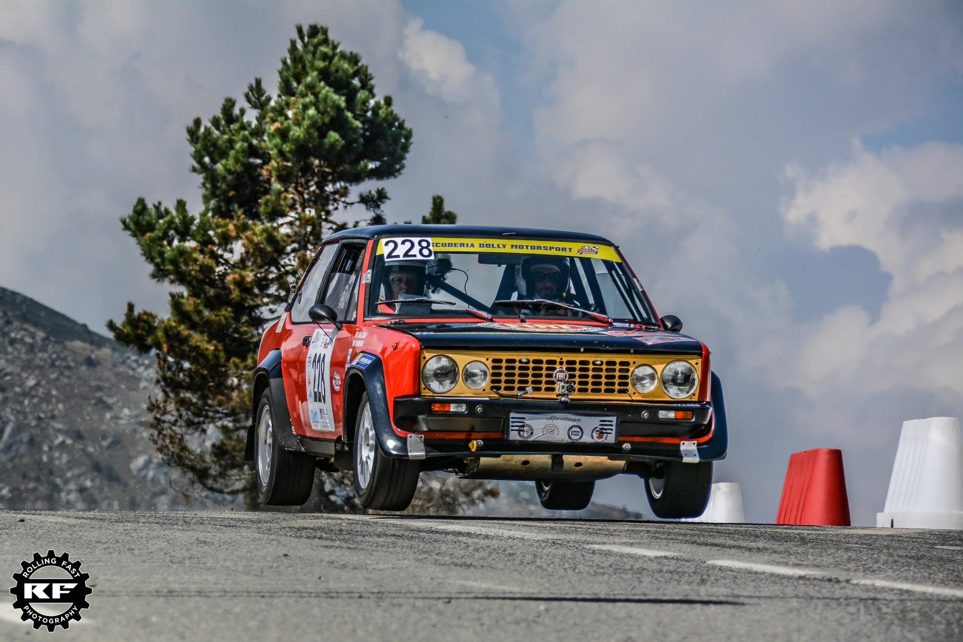 FIAT 131 Racing Groupe 2 Voiture de rallye