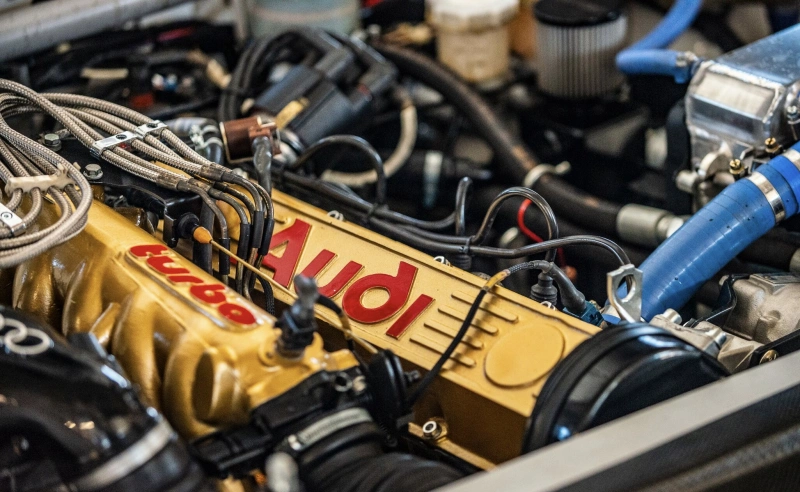 Réplique de l'Audi rallye quattro du Groupe 4
