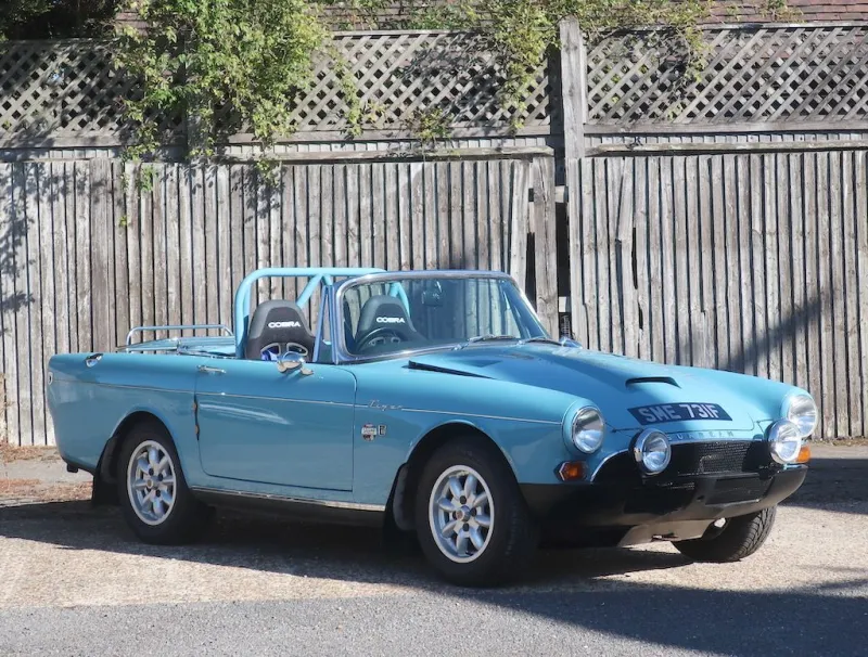 Sunbeam Tiger de 1967, voiture de course et de rallye historique