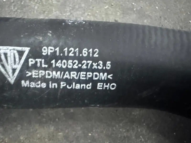 Radiator hose, right Porsche Cayman GT4 RS 9P1121612