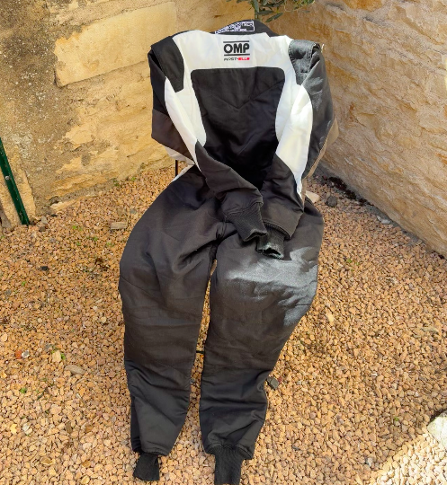 Combinaison OMP First Elle noir/blanc taille 42