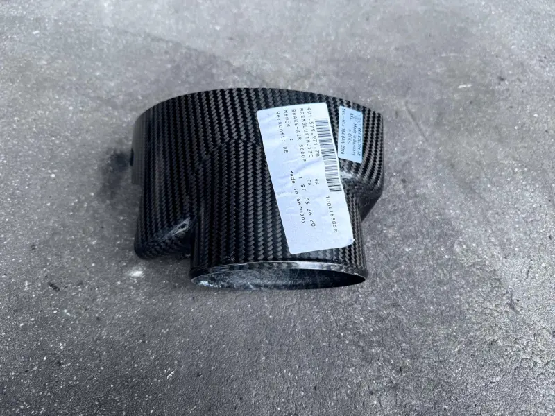 Front left brake air duct Porsche 991 GT3 R - 9915759717B - 9915759727B