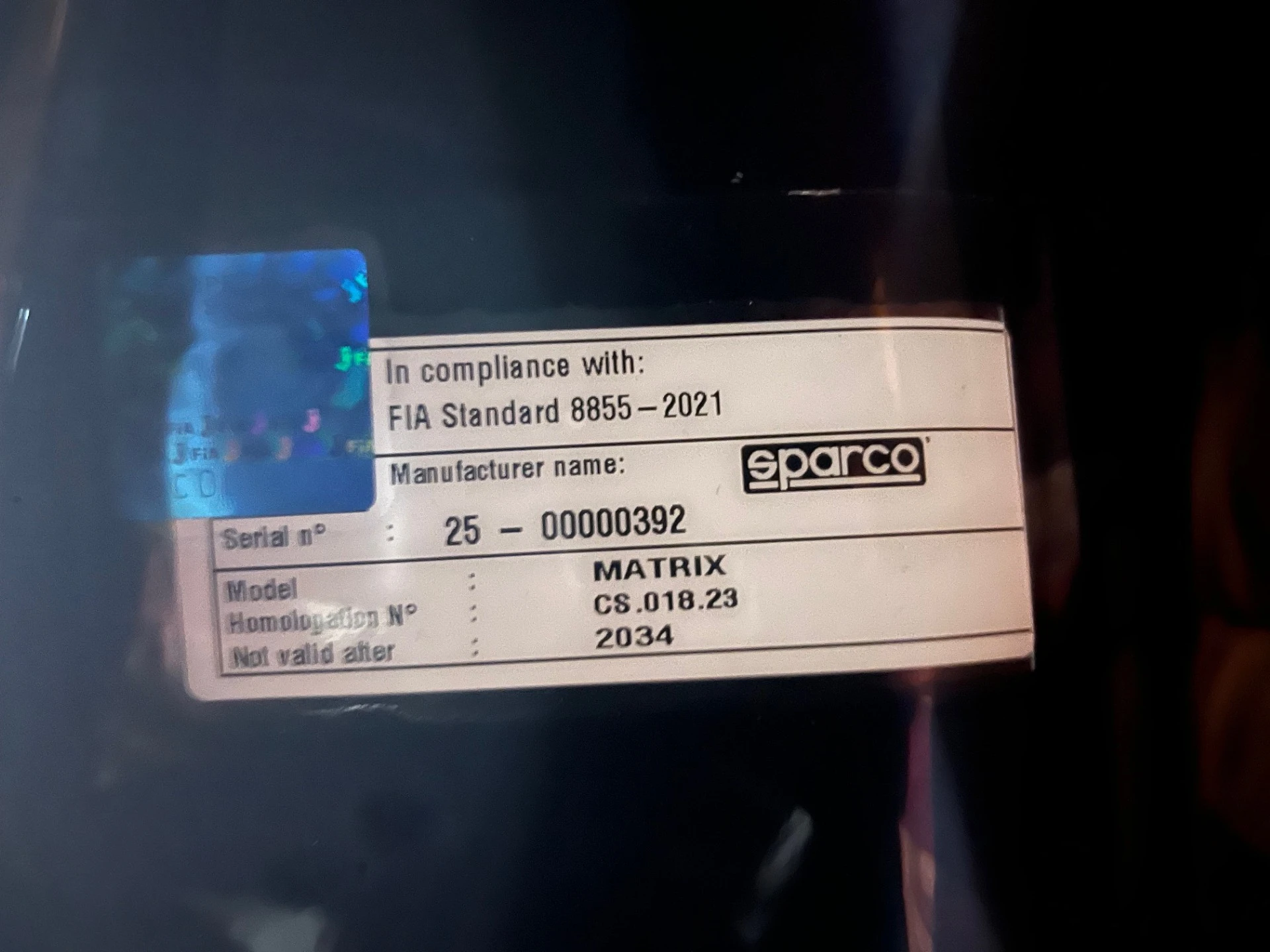 2 NEW SPARCO MATRIX TUBS + FIXINGS – photo 4