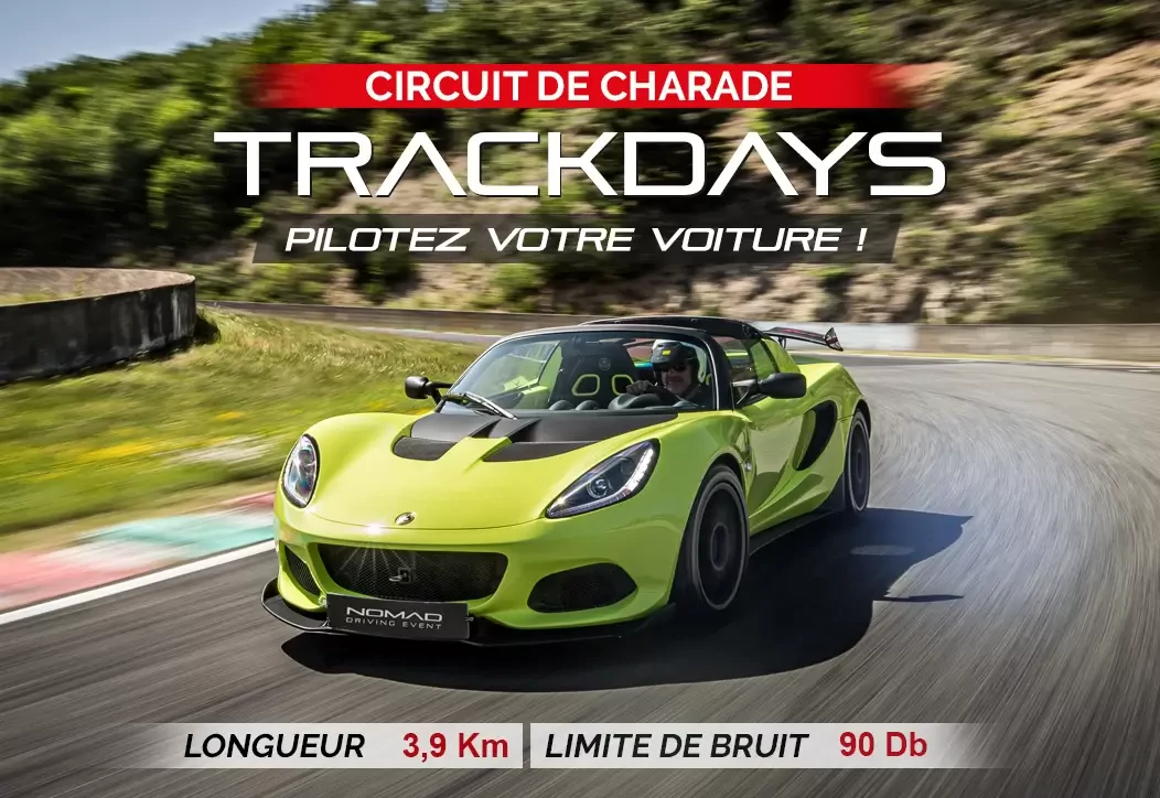 Trackday at the Charade circuit