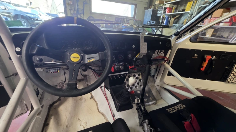 A magnificent, fully-equipped Opel Kadet C rally car
