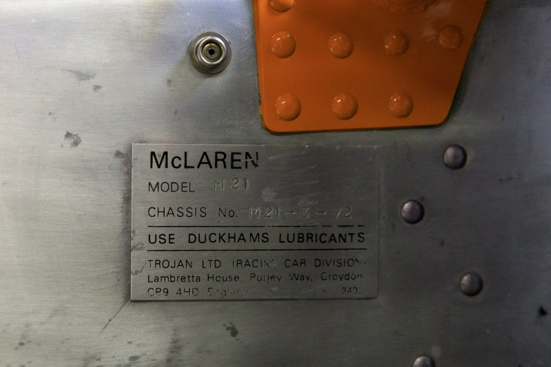 McLaren M21 de Formule 2 de 1972