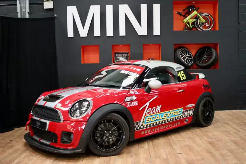 Mini John Cooper Works race car