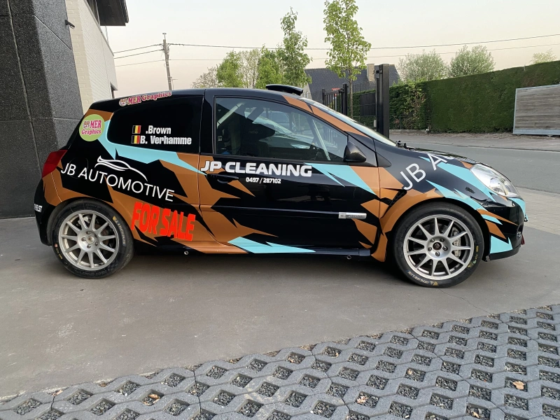 Renault Clio rs for rally with new engine