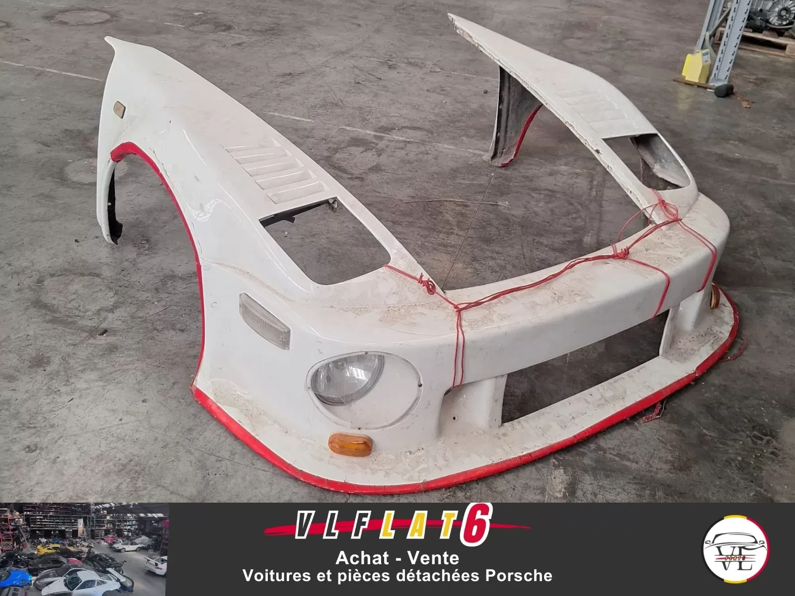 One-piece front panel in Porsche® 935 style – photo 1