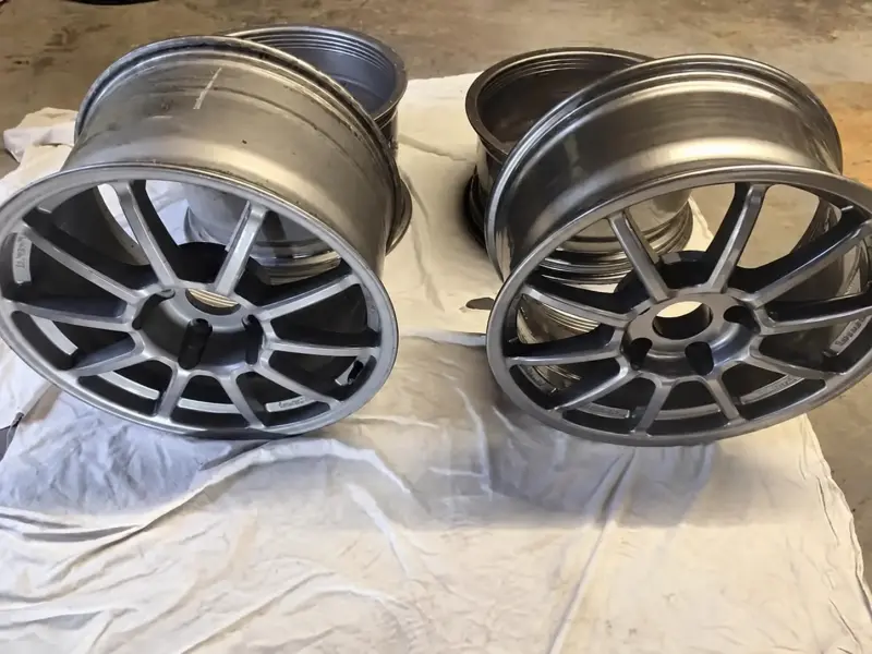 4 x 18-inch Braid Fullrace FF wheels for the 997 GT3 and GT+
