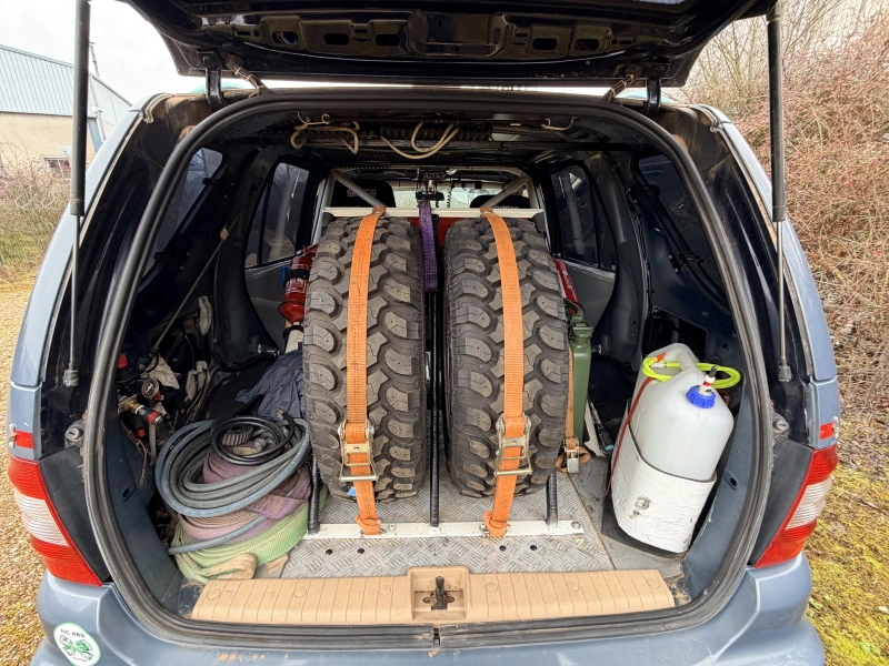 Mercedes ml raid preparation