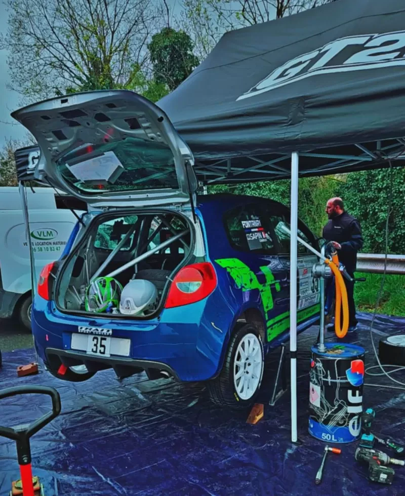 Assistance rallyes modernes et VHC