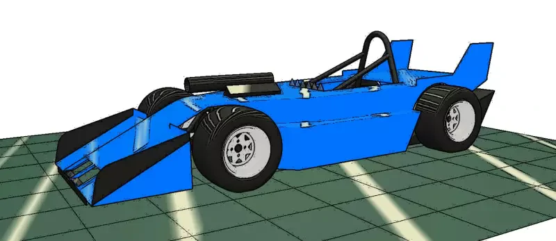 Single-seater kit (hill-climb and slalom)