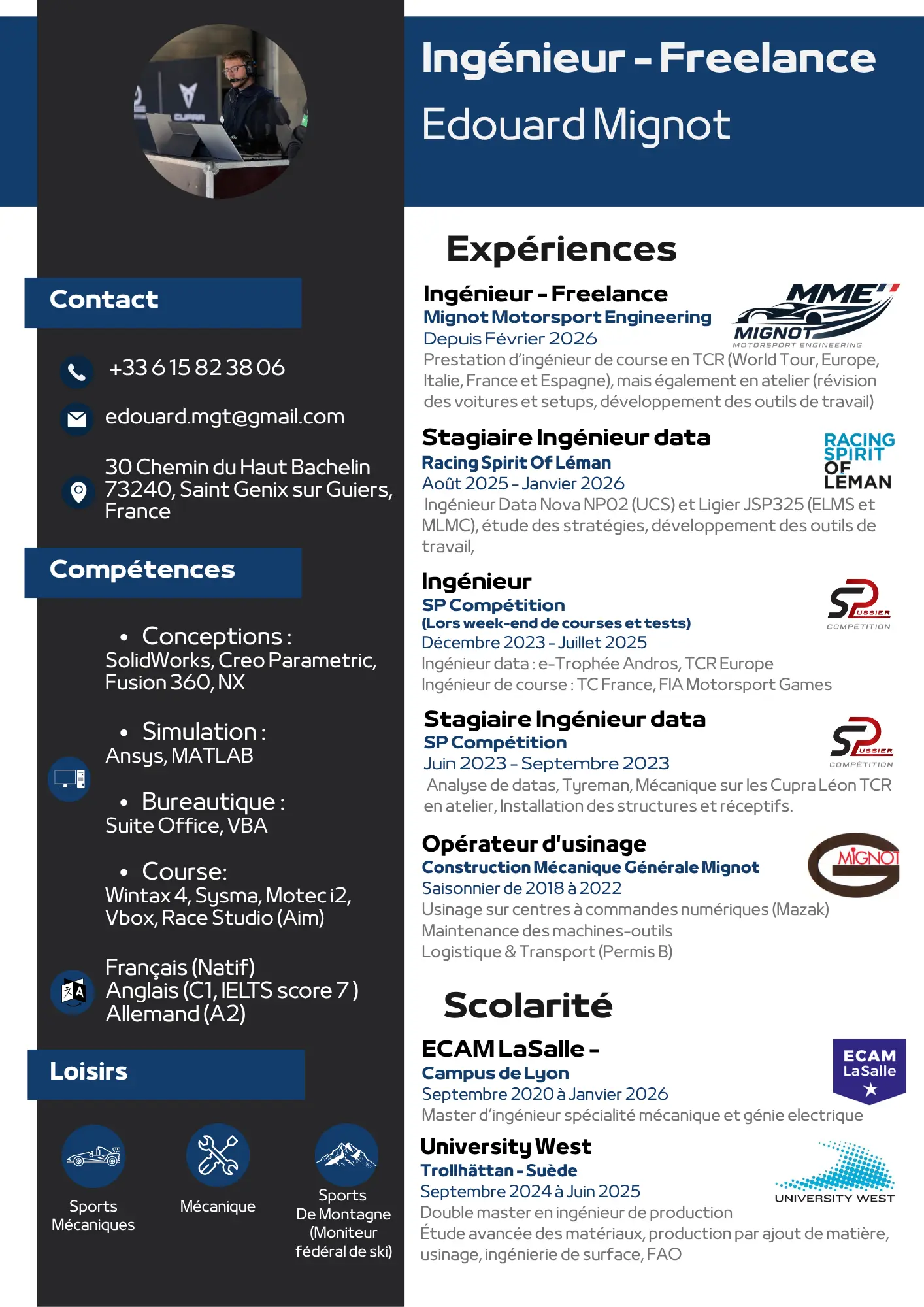 Race / Performance Engineer – photo 2