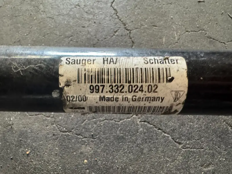 Porsche 997 and 997 GT3 drive shaft - 99733202402