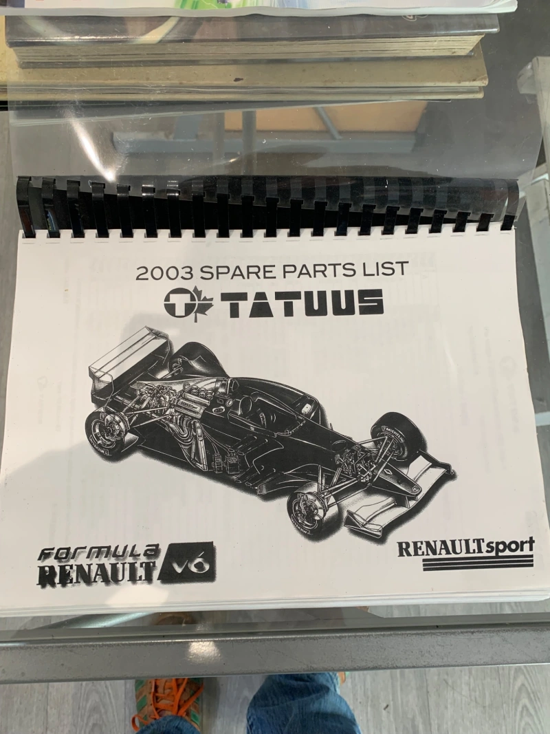 Tatuus technical documents