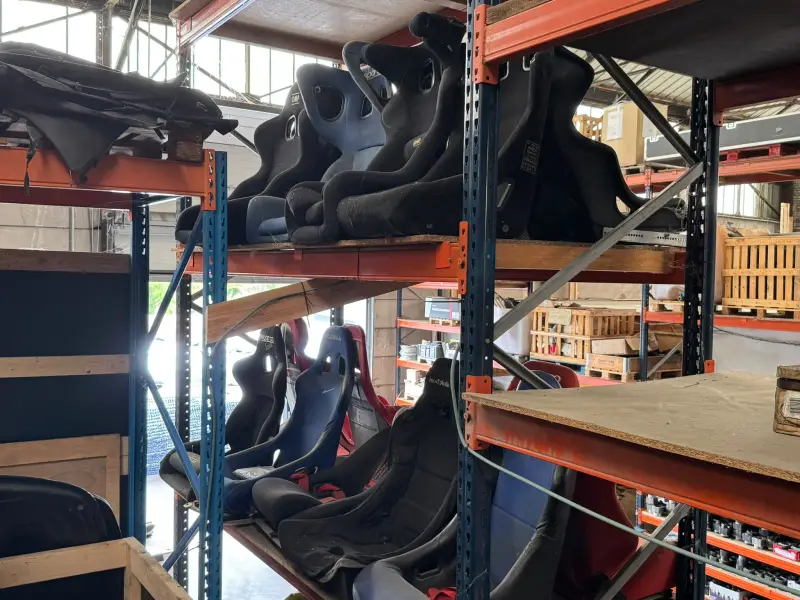 Grand stock de sièges Porsche disponible