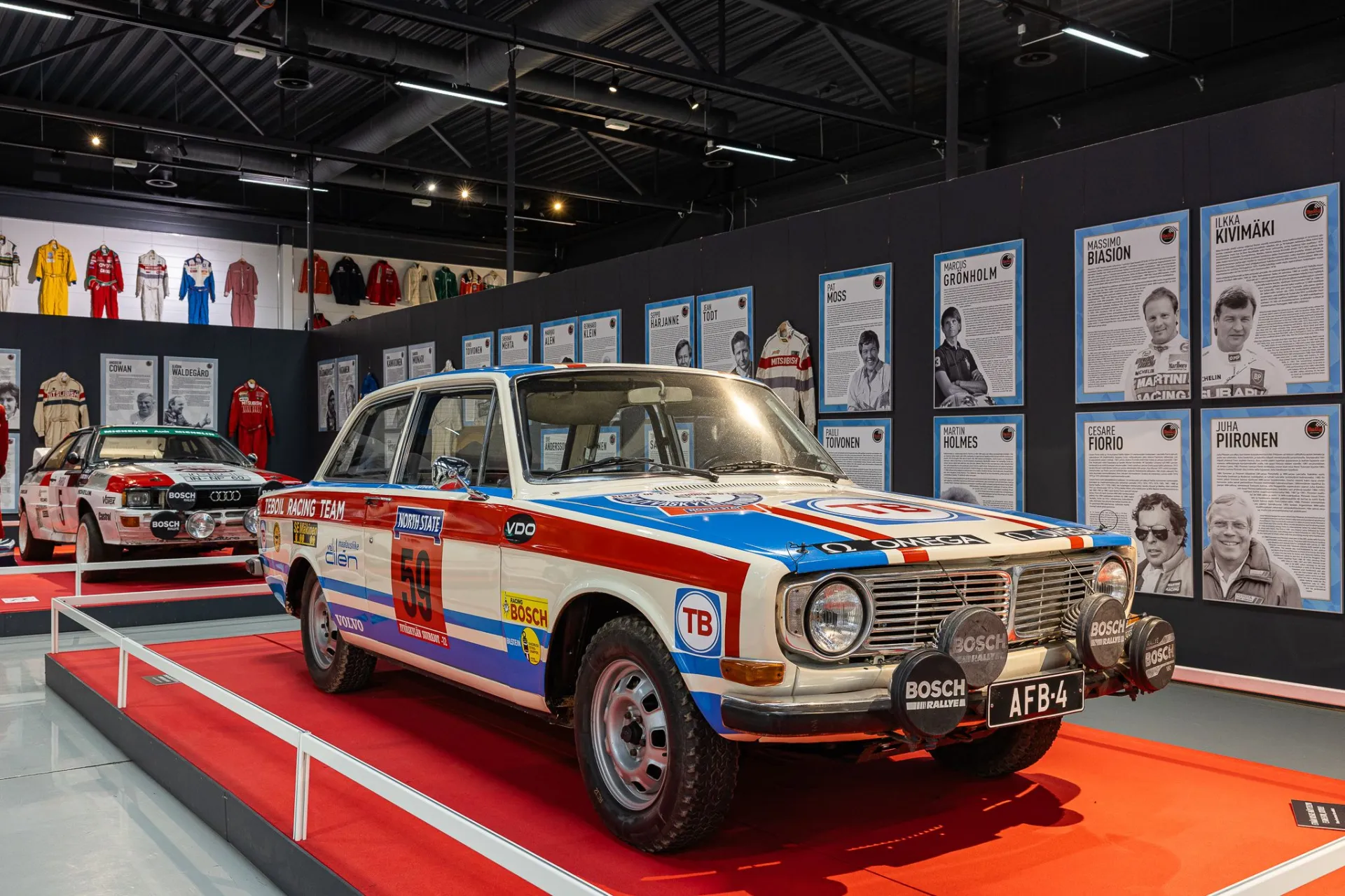 Volvo 142, la voiture de rallye de Markku Alen – photo 1